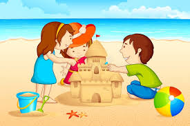 make a sandcastle